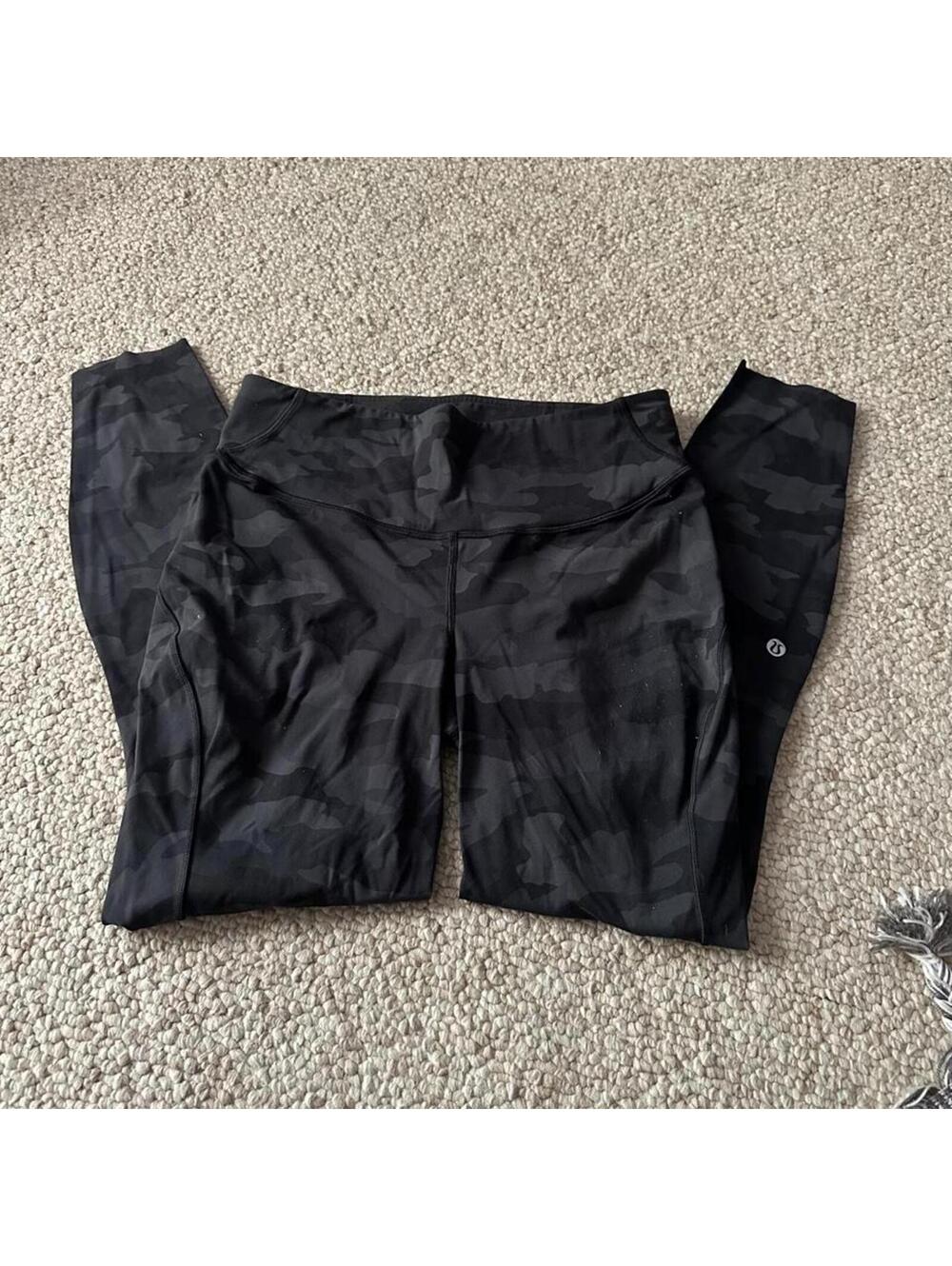 Lululemon black camo leggings